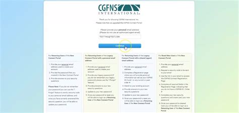 CGFNS Connect.